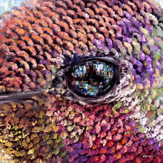 Bird series, ummingbird