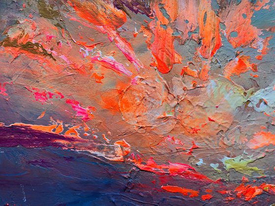 Horizon of Hope/Abstract Sunset Art