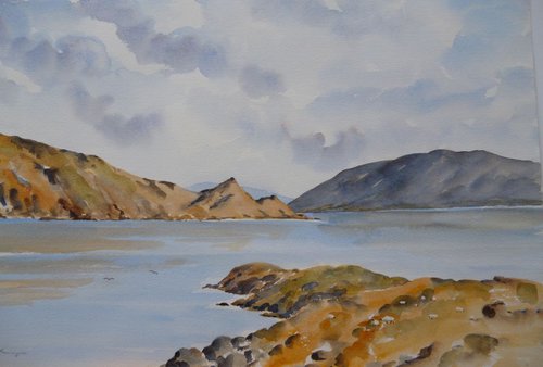 Reflections, Killary Harbour by Maire Flanagan