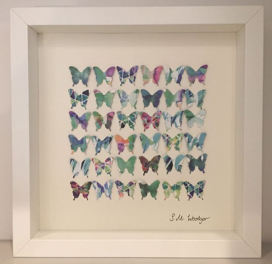 Butterfly Parade - green meadow - 3 (small)