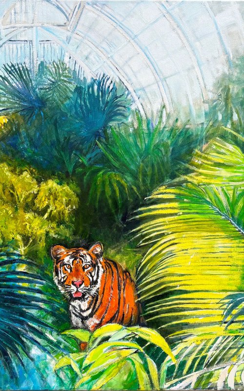 The Tiger at Kew Gardens by Patricia Clements