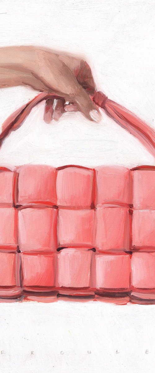 Coral Handbag by Renske Karlien Hercules