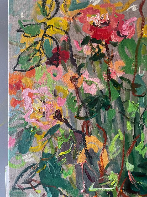 Flowers in the morning