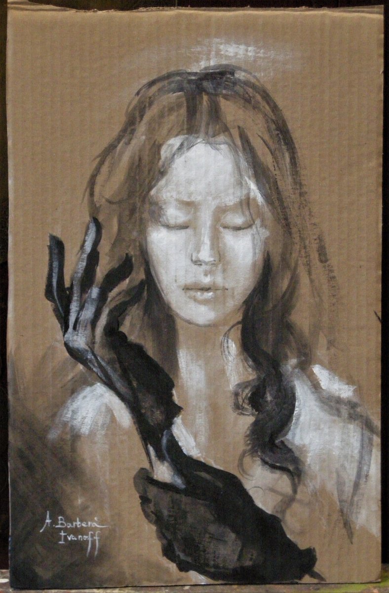 Study with gloves by Alexandre Barbera-Ivanoff