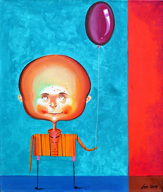 Boy with a Baloon