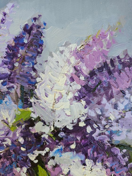 Vase of Lilacs