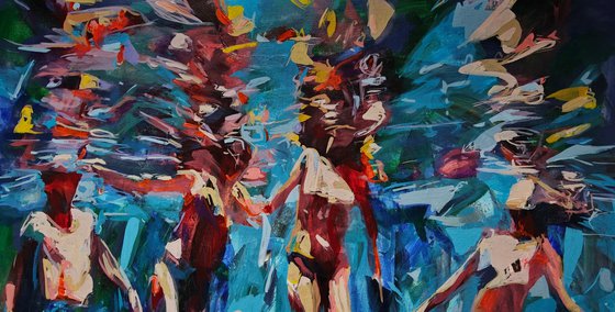 In the light of the water