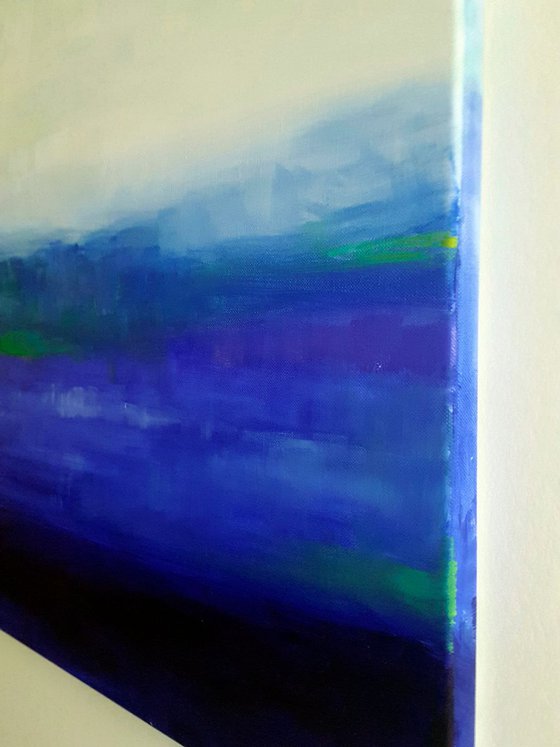 Large Abstract painting Seascape