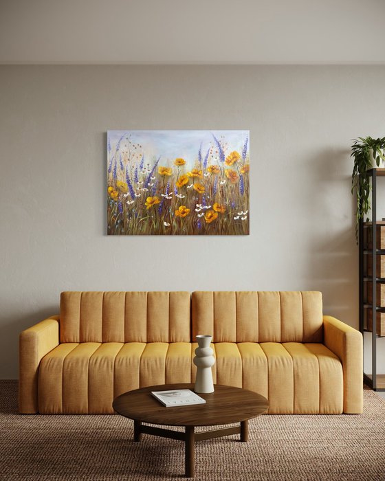 Golden Quiet - Floral Symphony colllection