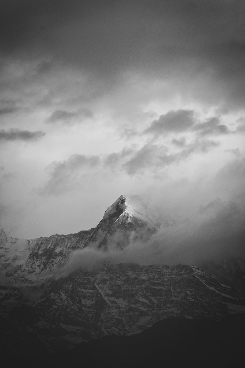 Photorealistic Landscape Photograph By Sergio Capuzzimati, 16 X 24", Closer To God, Original Artwork