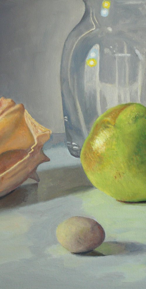 Shell and Pear by Douglas Newton
