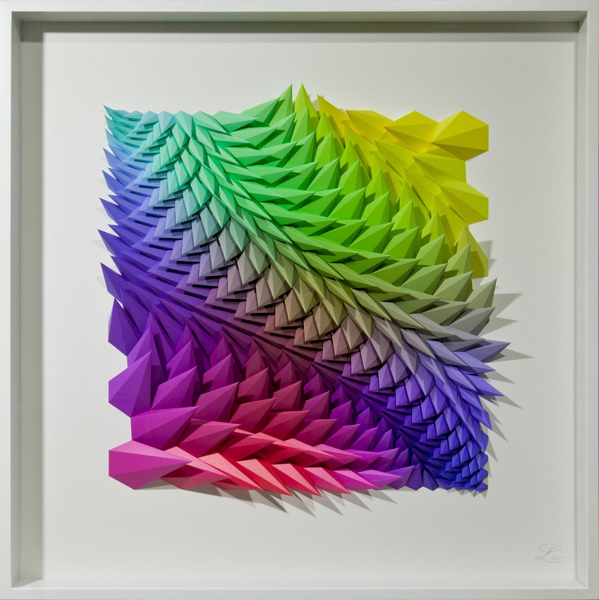 Geometric Abstract Sculpture By Letovbarski Artlab, 41 X 41", Gravichord 5, Original Artwork