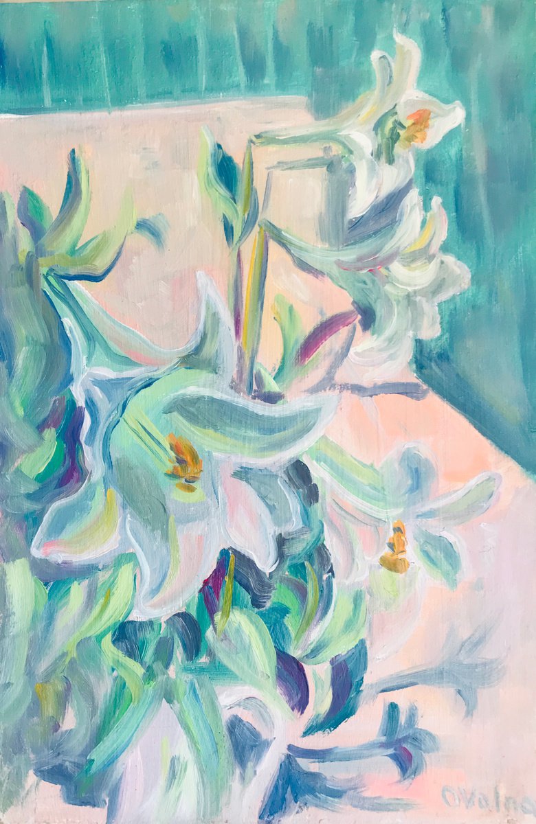 Lilies by Olga Volna