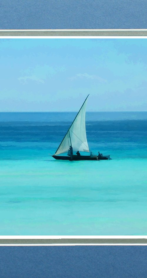 50 shades of Blue, Zanzibar by Robin Clarke