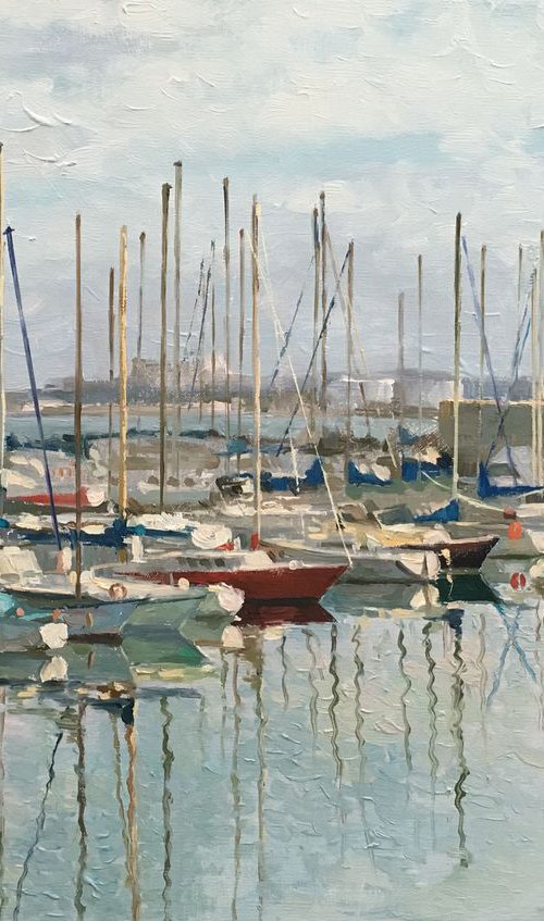 France Harbour - Sete by Ling Strube