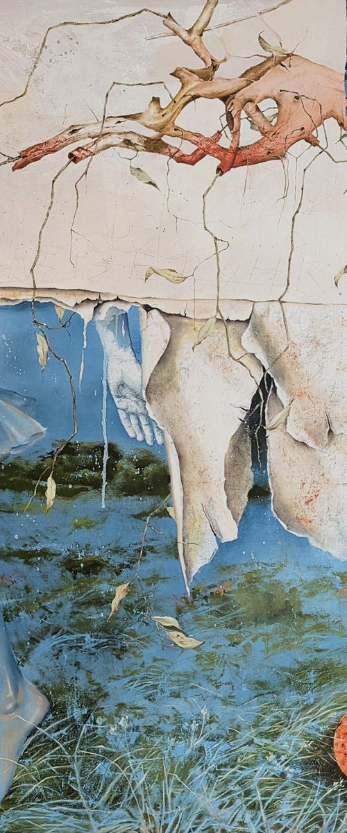 Where the wallpaper ends by Taras Haida