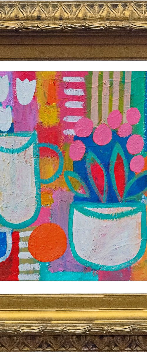 Still Life with an Orange III by Jan Rippingham