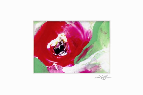 Blooming Magic 167 - Abstract Floral Painting by Kathy Morton Stanion