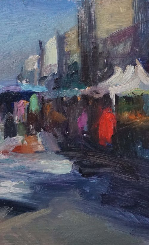 Market in my street, March by Manuel Leonardi