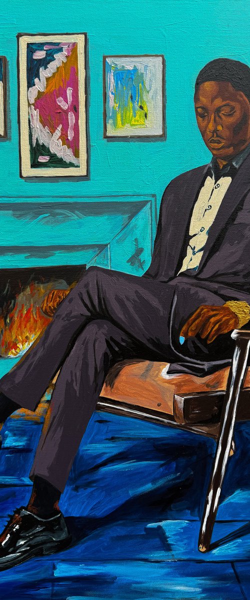 Within The Blue Room by Emmanuel Akolo
