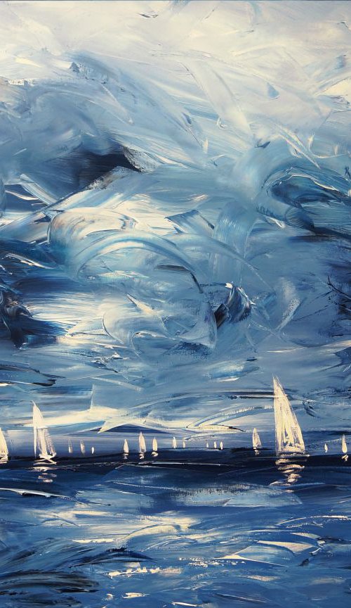 Sailing Impressions Blue M 1 by Peter Nottrott