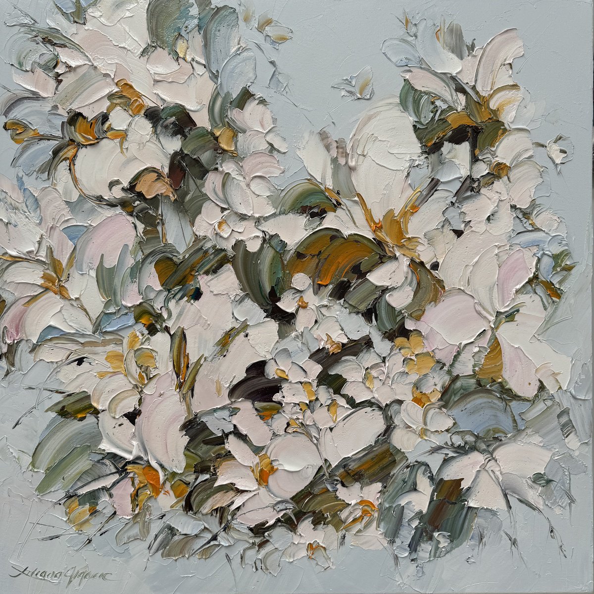 White magnolia No 28, by Liliana Gigovic