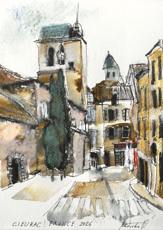 Cityscape. Quiet streets