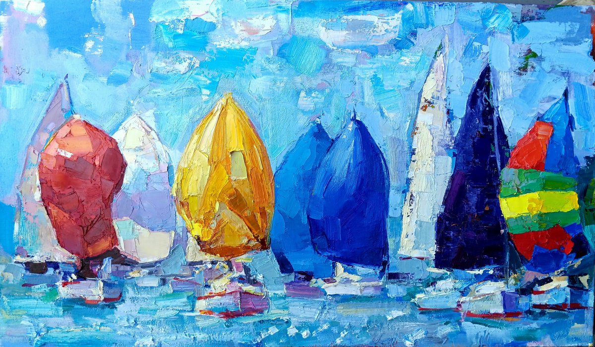 Breath Of Wind By Ruslan Khais, 40 X 24, Artwork For Sale On Artfinder
