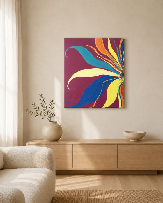 Luminous Botanica III Falling Radiance