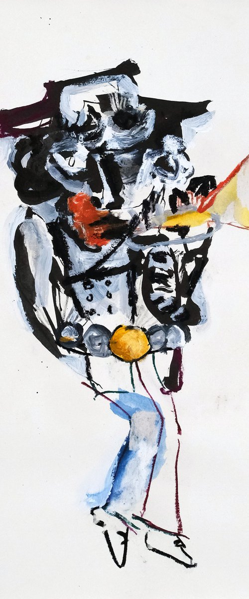 Jazz Musician by Reinder Oldenburger