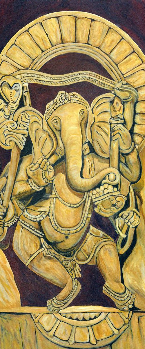 Dancing Ganesha by Ajay Harit