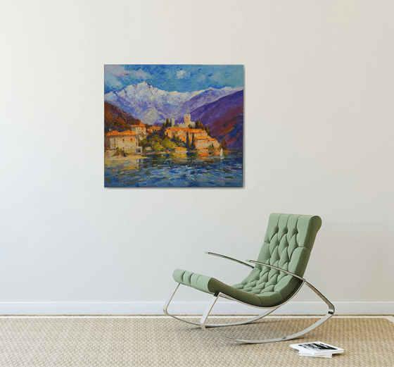 Evening in San Siro, Lake Como