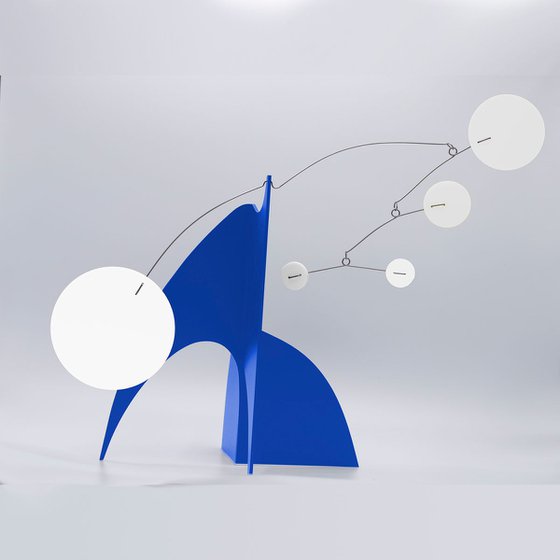 Midcentury Modern Desktop Mobile (Stabile) Sculpture by Atomic Mobiles - Retro MOD Style