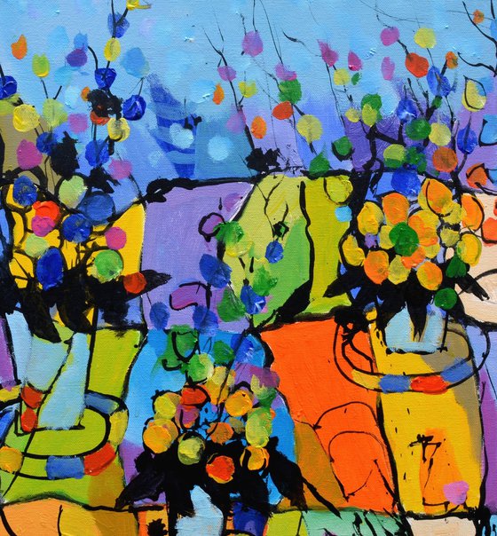 Dancing flowers