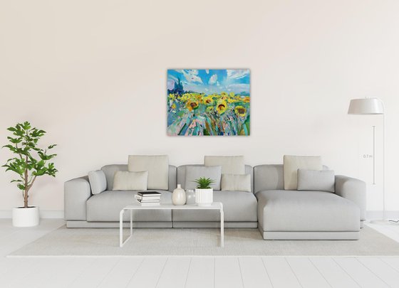 "  Sunflowers"