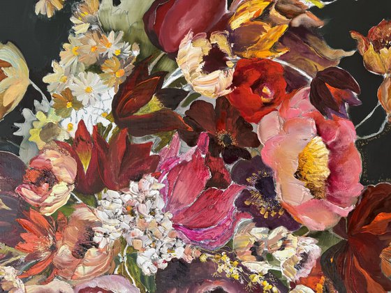 SURROUNDED BY FLOWERS