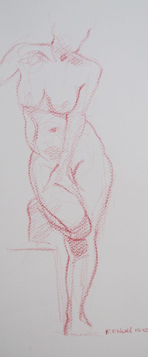 standing female nude by Rory O’Neill