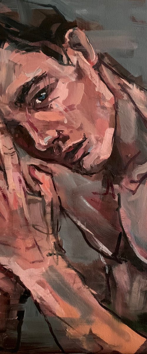 Male nude by Emmanouil Nanouris