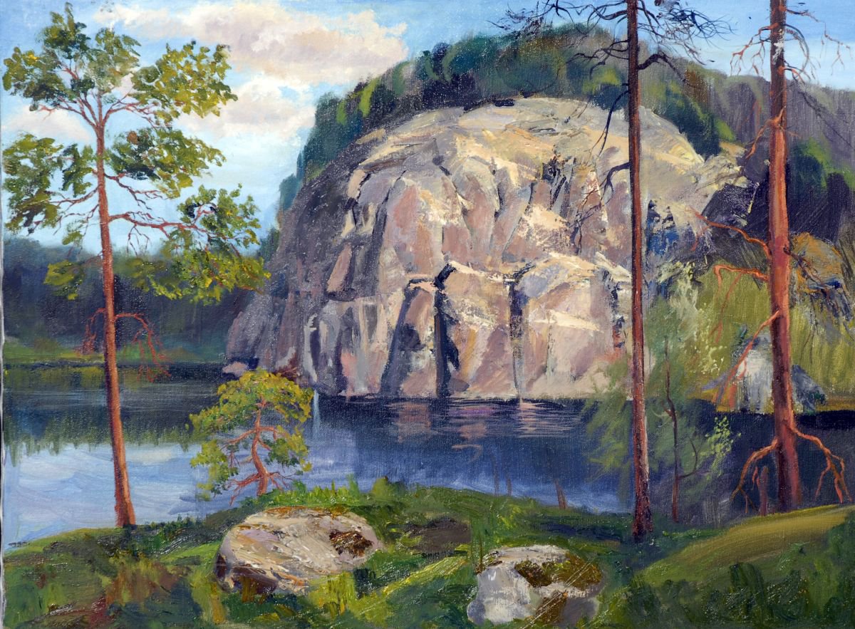 Landscape close to Stockholm by Sergej Karetnikov