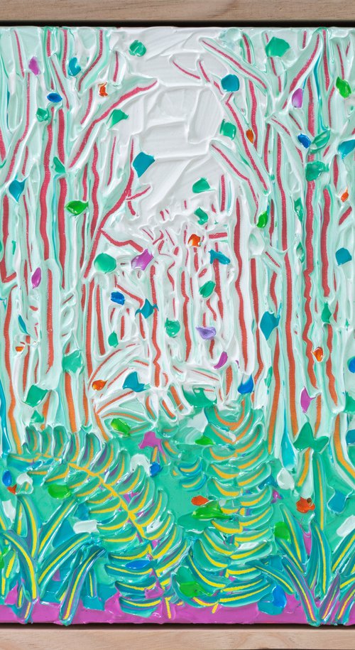 Light Through the Thicket 50 by Joseph Villanueva