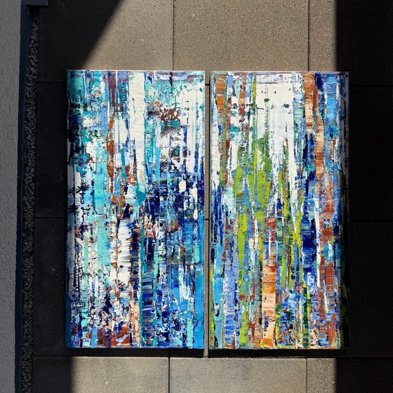Collection of  2 oil paintings