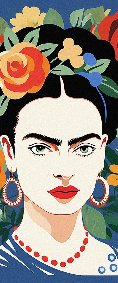 Frida Kahlo by Kosta Morr