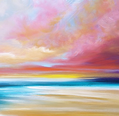 Precious Moments - seascape, stunning, panoramic by Mel Graham
