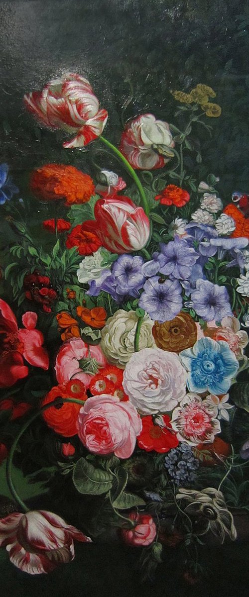 Still Life with Flowers by Simon Kozhin