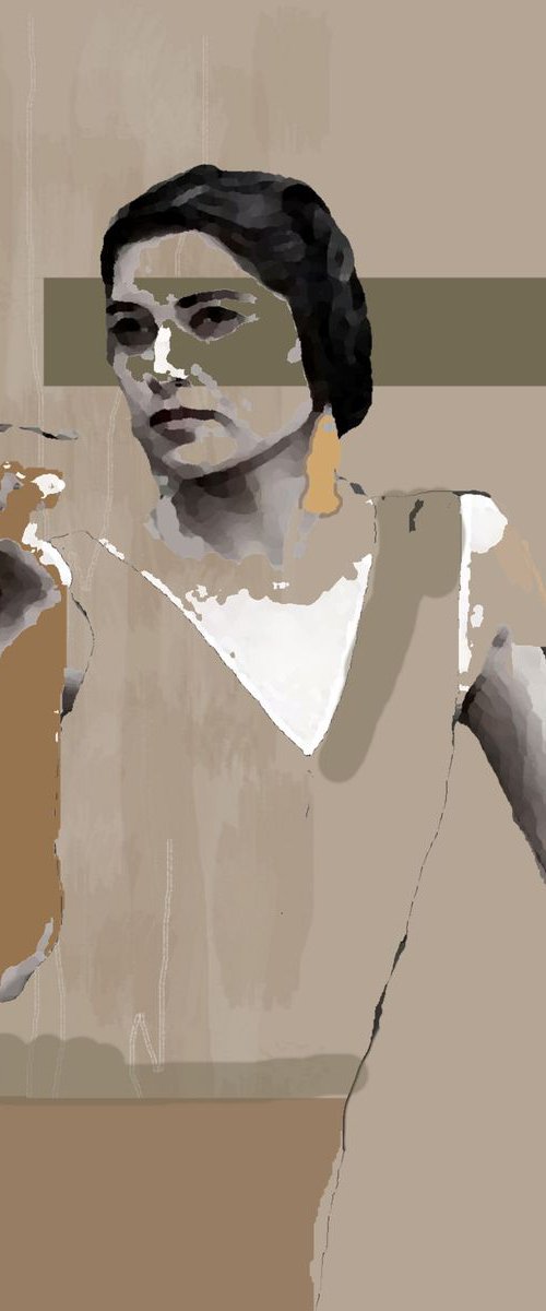 VITTORIA  33"X39.5" by Joe McHarg