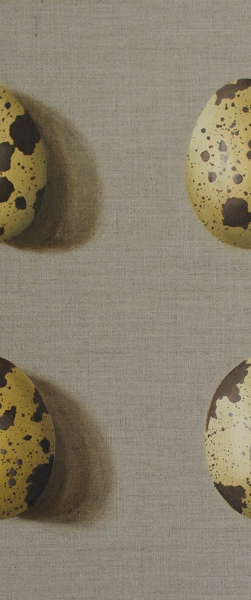 Four Quail Eggs by Catherine Henchie