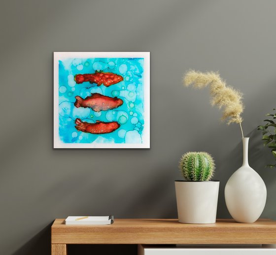 Trois poissons
