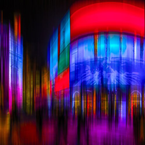 Abstract London: Piccadilly Circus by Graham Briggs