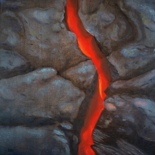 Rock and Lava by Rebeca Fuchs