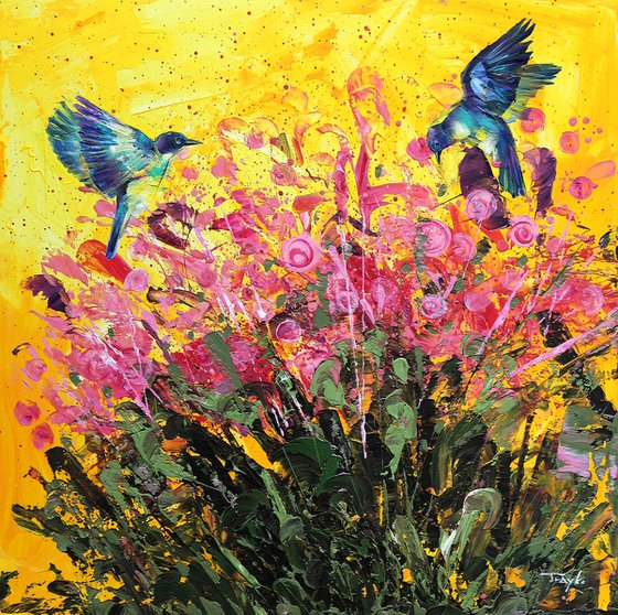 Good Morning Sunshine | Flowers | Birds